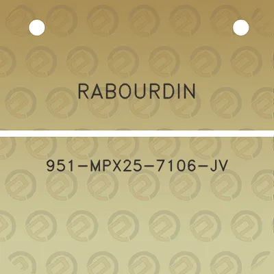 rabourdin-951-mpx25-7106-jv