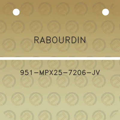 rabourdin-951-mpx25-7206-jv