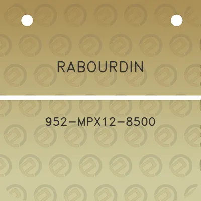 rabourdin-952-mpx12-8500