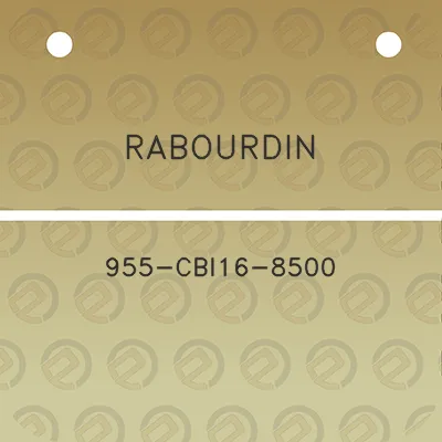 rabourdin-955-cbi16-8500