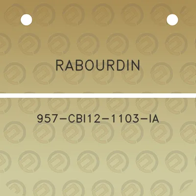 rabourdin-957-cbi12-1103-ia