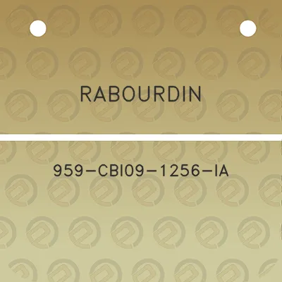 rabourdin-959-cbi09-1256-ia