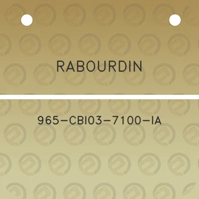 rabourdin-965-cbi03-7100-ia