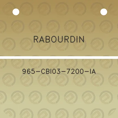 rabourdin-965-cbi03-7200-ia