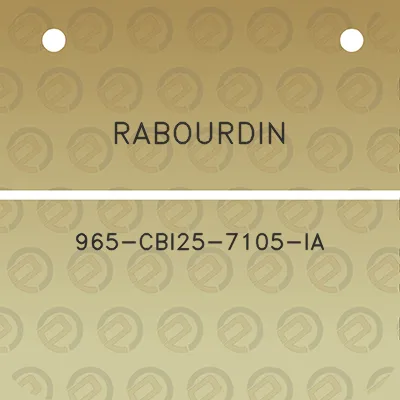 rabourdin-965-cbi25-7105-ia