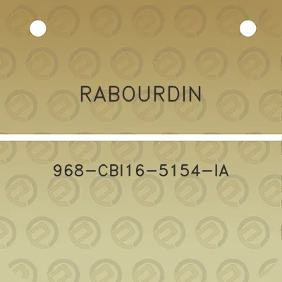 rabourdin-968-cbi16-5154-ia