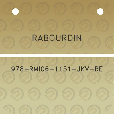 rabourdin-978-rmi06-1151-jkv-re