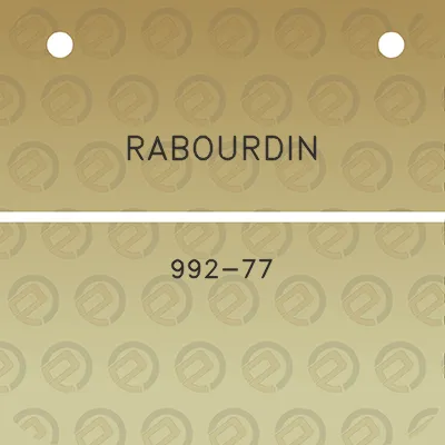 rabourdin-992-77