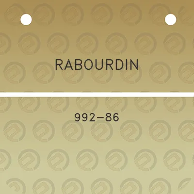 rabourdin-992-86