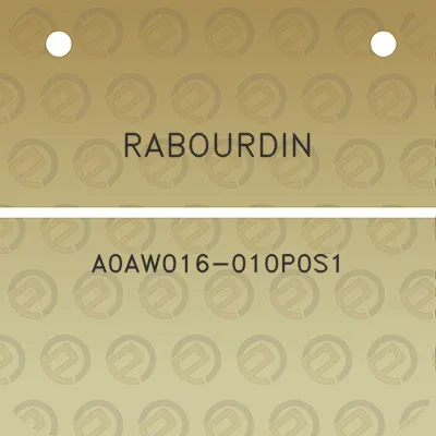 rabourdin-a0aw016-010p0s1