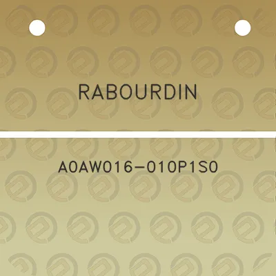 rabourdin-a0aw016-010p1s0