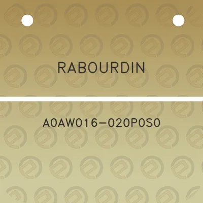 rabourdin-a0aw016-020p0s0