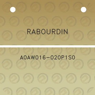 rabourdin-a0aw016-020p1s0