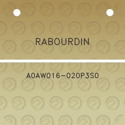 rabourdin-a0aw016-020p3s0