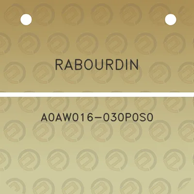 rabourdin-a0aw016-030p0s0