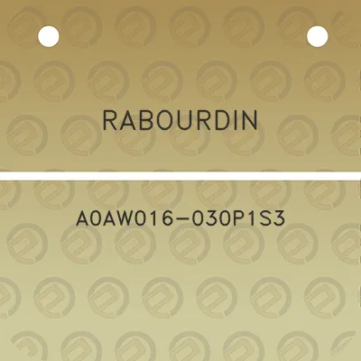 rabourdin-a0aw016-030p1s3