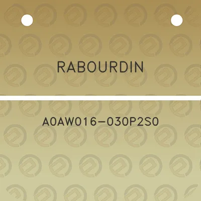 rabourdin-a0aw016-030p2s0