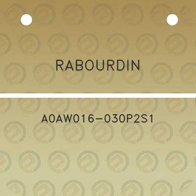 rabourdin-a0aw016-030p2s1