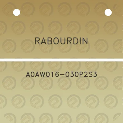 rabourdin-a0aw016-030p2s3