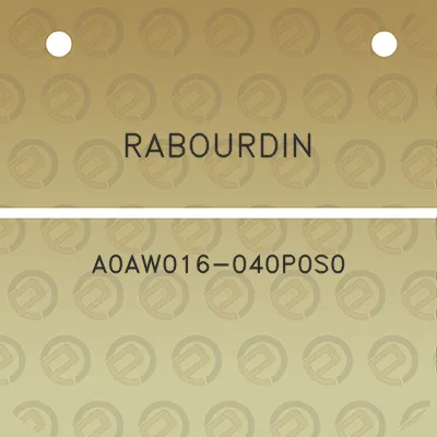 rabourdin-a0aw016-040p0s0