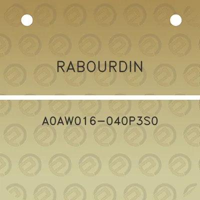 rabourdin-a0aw016-040p3s0