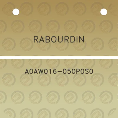 rabourdin-a0aw016-050p0s0