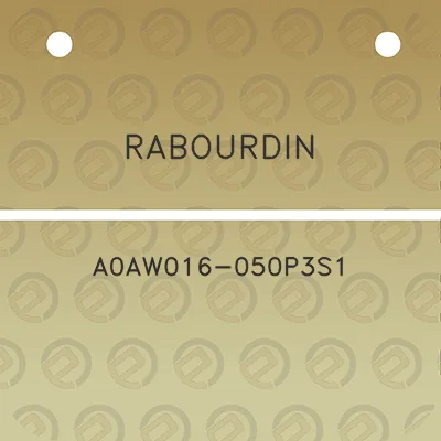 rabourdin-a0aw016-050p3s1