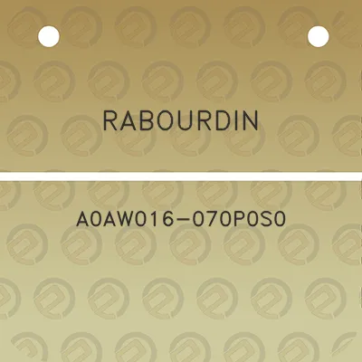 rabourdin-a0aw016-070p0s0