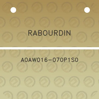 rabourdin-a0aw016-070p1s0