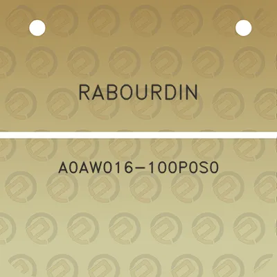 rabourdin-a0aw016-100p0s0