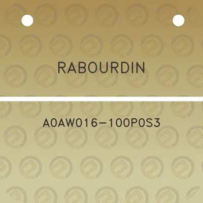 rabourdin-a0aw016-100p0s3