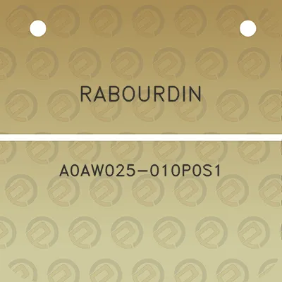 rabourdin-a0aw025-010p0s1