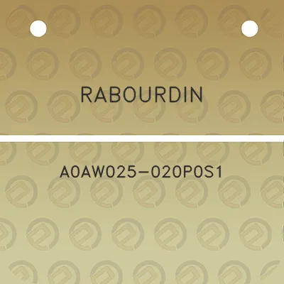 rabourdin-a0aw025-020p0s1