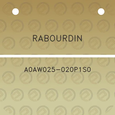 rabourdin-a0aw025-020p1s0