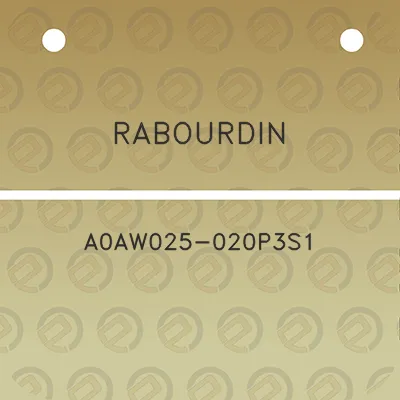 rabourdin-a0aw025-020p3s1