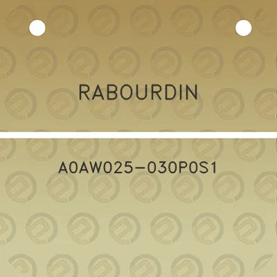 rabourdin-a0aw025-030p0s1