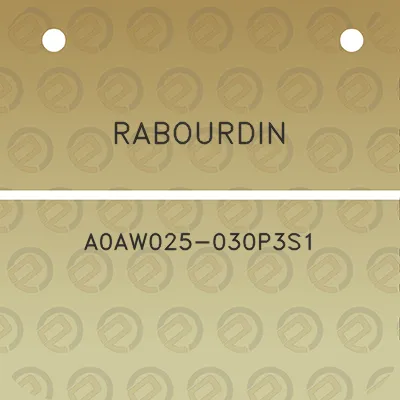 rabourdin-a0aw025-030p3s1