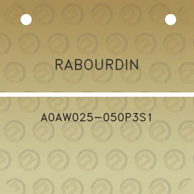 rabourdin-a0aw025-050p3s1