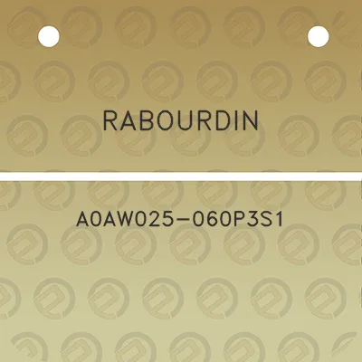 rabourdin-a0aw025-060p3s1