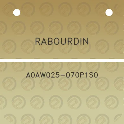 rabourdin-a0aw025-070p1s0