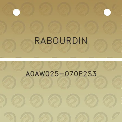 rabourdin-a0aw025-070p2s3