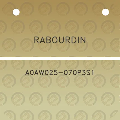 rabourdin-a0aw025-070p3s1