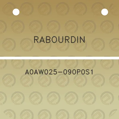 rabourdin-a0aw025-090p0s1