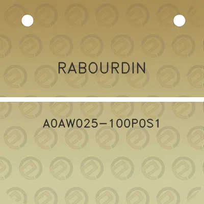 rabourdin-a0aw025-100p0s1