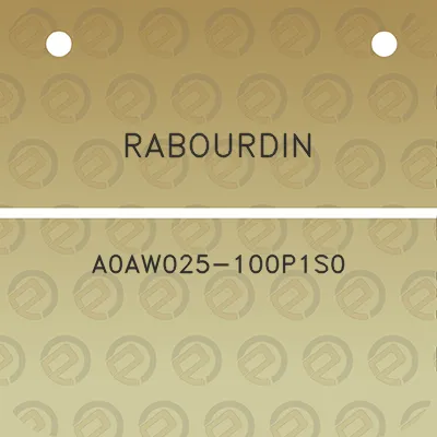 rabourdin-a0aw025-100p1s0