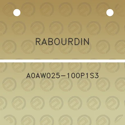 rabourdin-a0aw025-100p1s3