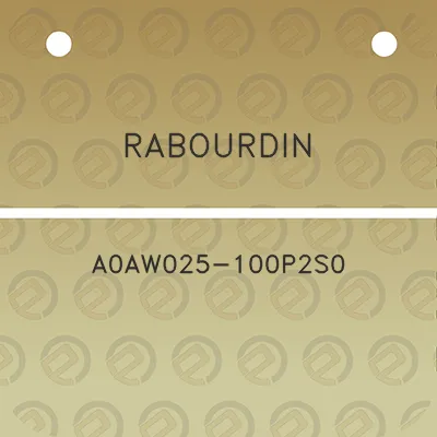 rabourdin-a0aw025-100p2s0