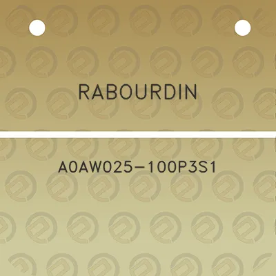 rabourdin-a0aw025-100p3s1