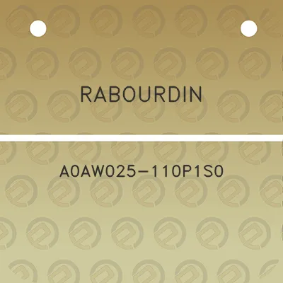 rabourdin-a0aw025-110p1s0