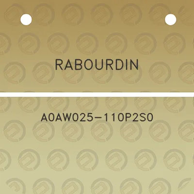 rabourdin-a0aw025-110p2s0